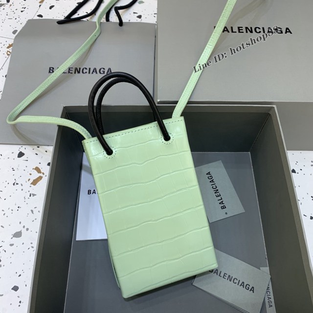 Balenciaga專櫃爆款mini手提購物袋 巴黎世家新潮迷你手機包 fyj1569